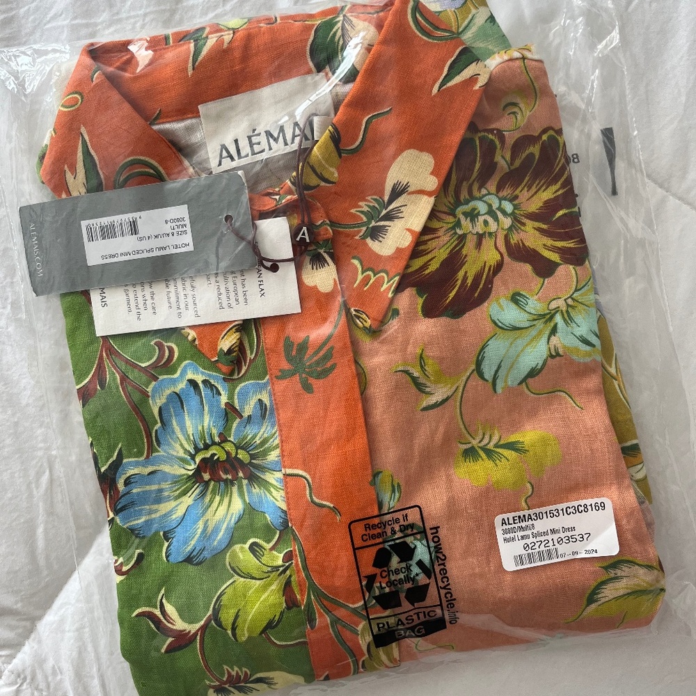 Alemais Hotel Lamu Spliced Midi Dress